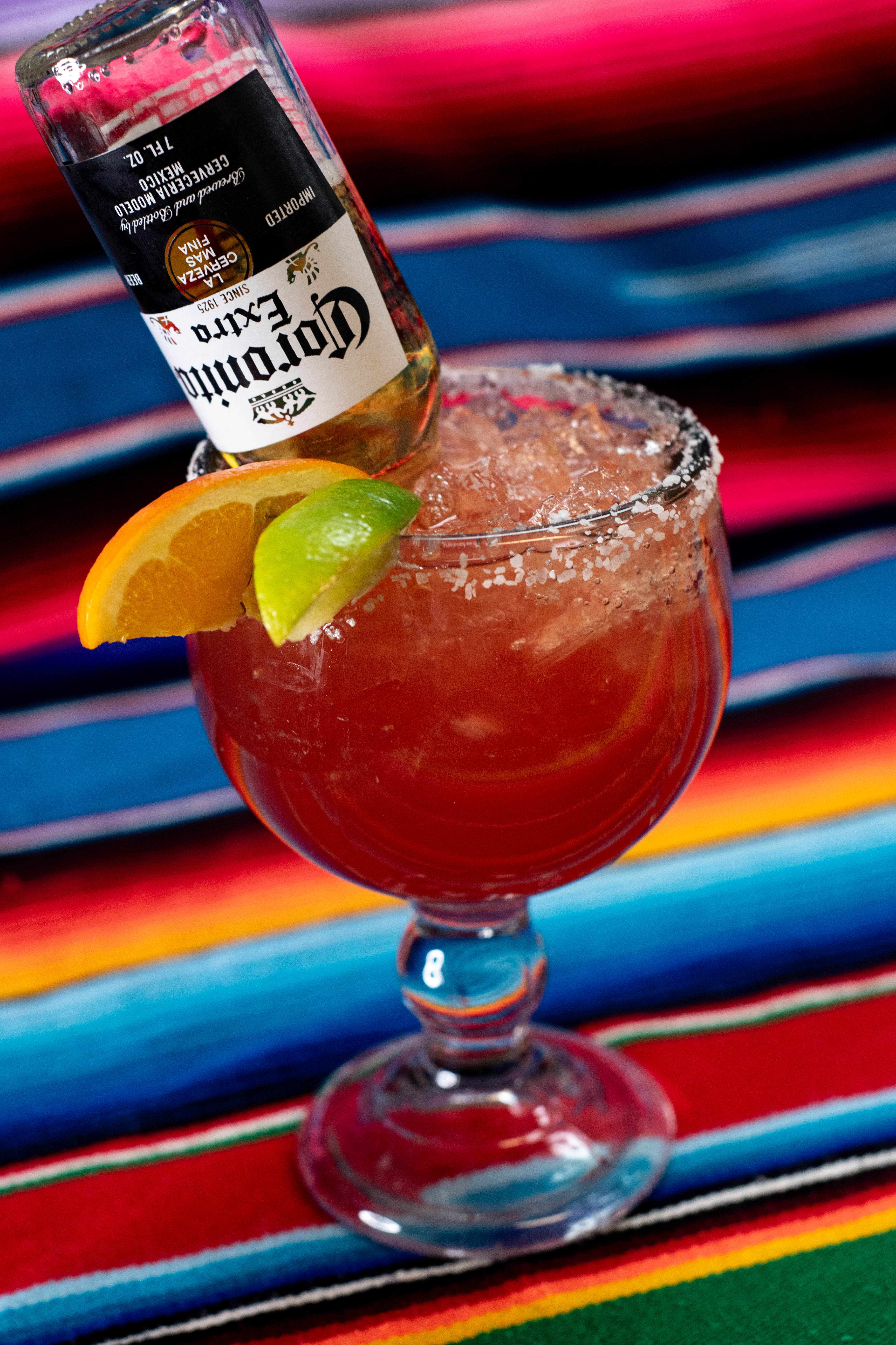 Michelada cocktail
